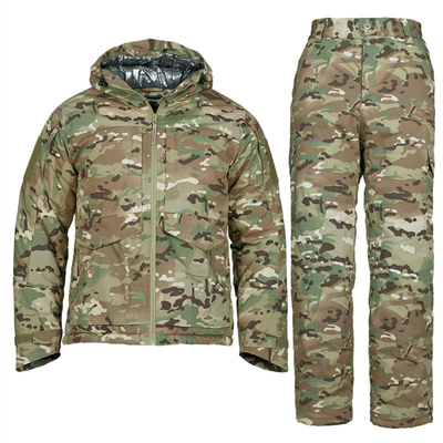 Winter Heat Reflective Tactical Cotton Uniform Outdoor Warm Waterproof Punching Jacket