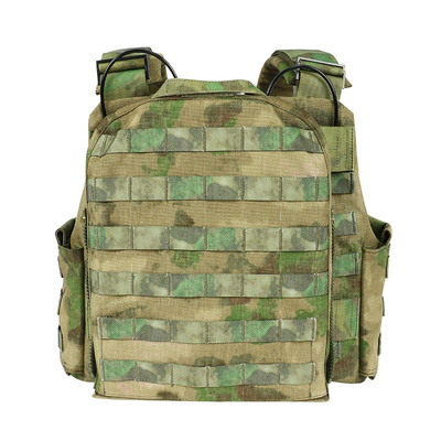 Custom 1000D Nylon Abrasion Resistant Tactical Vest With Quick Release Buckles