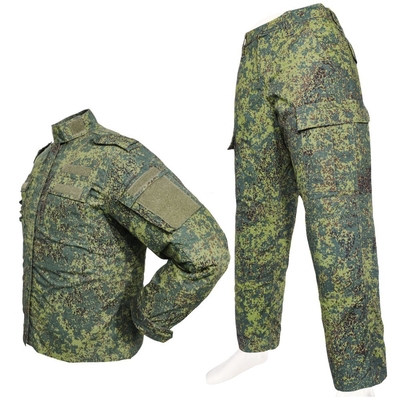 calidad Uniforme ruso del combate del camuflaje del combate del traje del rasgón del algodón resistente militar del poliéster fábrica