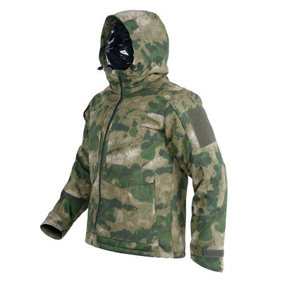 Camuflaje FG personalizado uniforme reflector de calor chaqueta táctica a prueba de viento