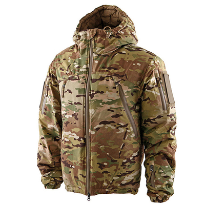 chaqueta táctica impermeable CP Camuflaje Resistencia al frío chaqueta táctica militar