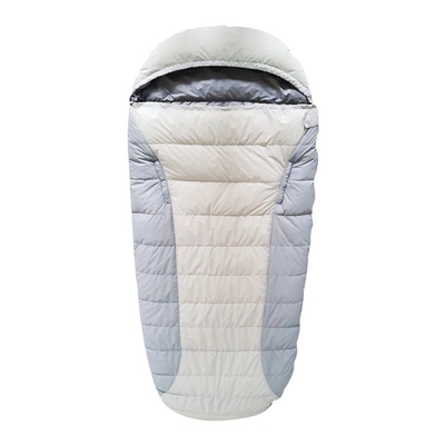 3000G Saco de dormir Blanco Saco de dormir de pato para acampar al aire libre