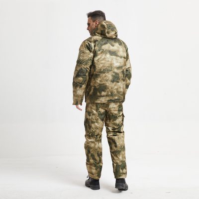 Camiseta de invierno militar de algodón revestido de cuello para ocasiones de invierno